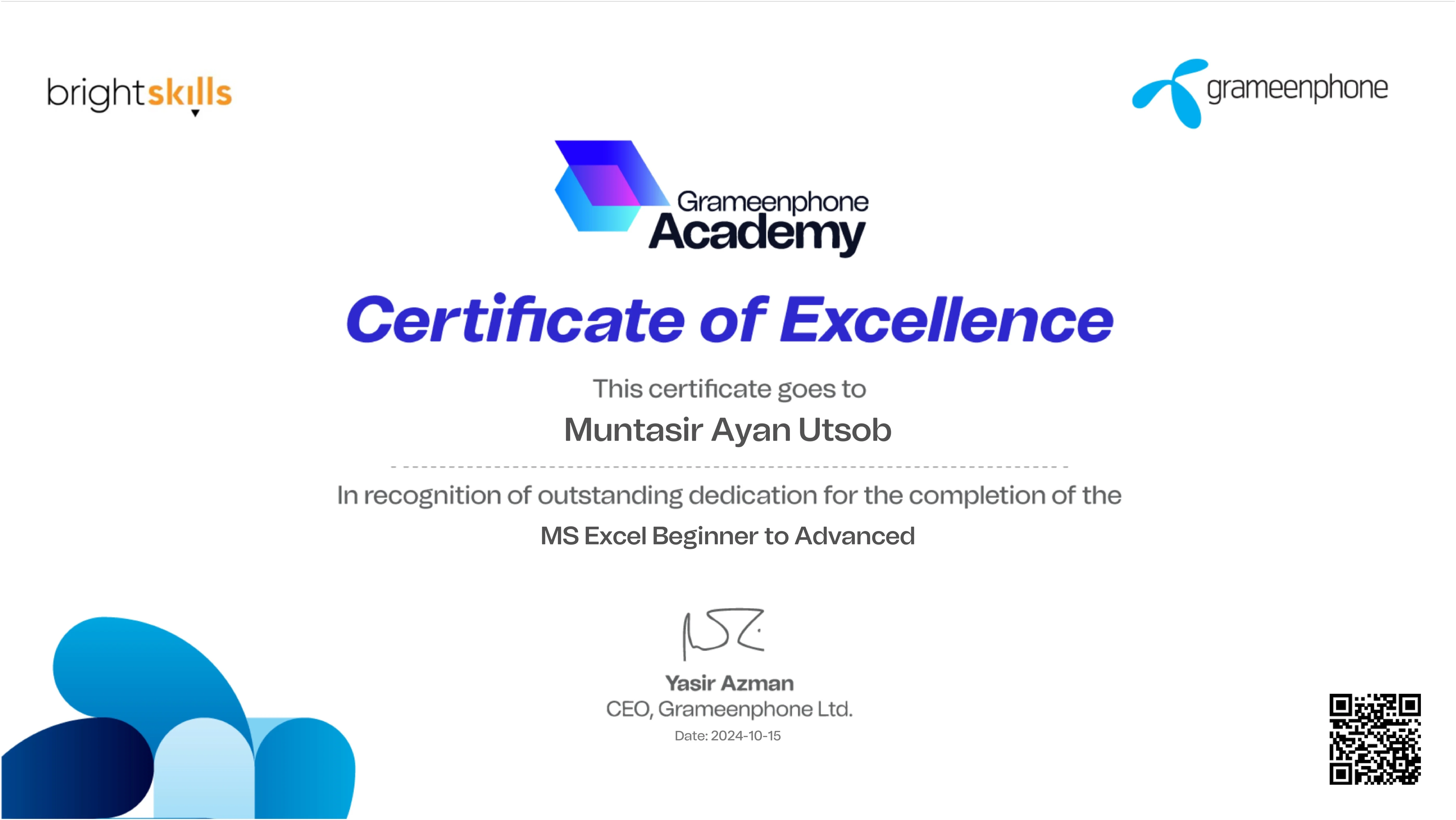 MS Excel Beginner to Advanced